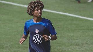 Mathis Albert vs Germany U18