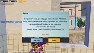 10 YEARS BANNED After Using This  Trick PUBG MOBILE/BGMI