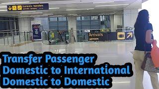 Transfer Passenger | connection | Domestic to International | Domestic to Domestic | Full Detail