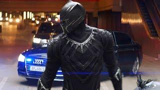 Black Panther Chase Scene - Captain America: Civil War (2016) Movie CLIP HD