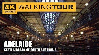 State Library of South Australia Walking Tour in Adelaide, Australia (4K 60fps)