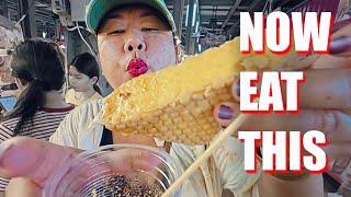 THAI GIRL Keeps Feeding Me at PATTAYA Night Market 