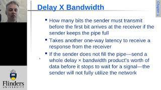 Computer Networks: A Systems Approach, Chapter 1, Slides 44 - 48 (Performance, Bandwidth x Delay)