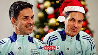 "I got shinpads, a ball and a little piano!" | Mikel Arteta's Christmas past, present & future 