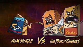 Kraft Singles vs Fancy Cheese rap battle | Rap Off