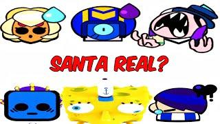 BRAWL STARS  ANIMATION SANTA  REAL?