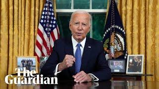 'History is in your hands,' Biden tells country in powerful Oval Office address