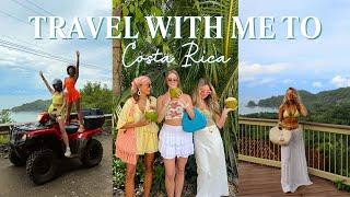 TRAVEL WITH ME TO COSTA RICA || 8 days in the rainforest, waterfalls, black sand beaches & wellness