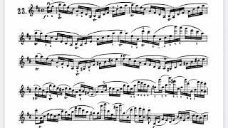 Jakob Dont , Caprice No.22 op.35 Ж.Донт , 22 каприс , ноты. Опус.35