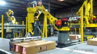 Robotic Palletizing and Layer Building - Fully Automated System