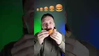 Burgers from small to large #food #mukbang #burger #shorts