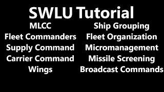 X3AP SWLU: Everything I Know About Commanding a Fleet