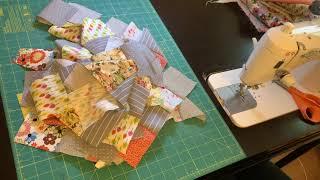 Strips and squares | Make IT SCRAPPY | SUPER easy scrappy quilt with strips