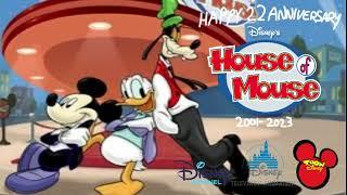 Happy 22th Anniversary to House of Mouse (2001-2023)