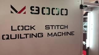 Mattress Production Machinery | M-9000 MULTI NEEDLE LOCK STITCH QUILTING MACHINE