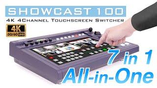 【Official】The Innovative and All-in-One Features of Datavideo ShowCast 100 4K Streaming Studio