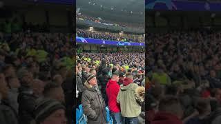 Schalke 04 fans Vs Man City in the champions league