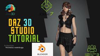 Daz studio -  Getting Started with Daz3d  Tutorial