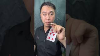 Ảo thuật biến đổi lá bài thành đồng xu | Atg Hoàng Nam - Magic tricks #shorts #atghoangnam