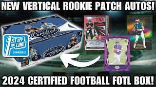 EARLY LOOK AT A HOBBY STAPLE! 2024 Certified Football FOTL Hobby Box Review!