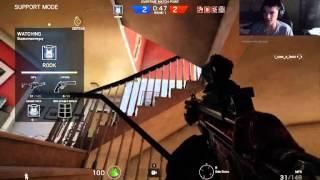 Superawesomeguy's Clutch 1v4 - Rainbow Six: Siege