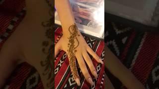 Simple arabic henna design|#shorts #mehndidesign