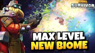 Max Level Challenge Run in New Biome! | Deep Rock Galactic: Survivor