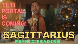 SAGITTARIUS  11:11 PORTAL IS OPENING! HERE IS WHAT'S COMING TO YOU: NOVEMBER TAROT READING