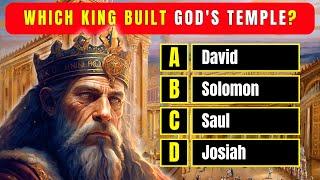 GENESIS TO REVELATION QUIZ - 50 BIBLE QUESTIONS TO TEST YOUR BIBLE KNOWLEDGE - Bible Quiz Channel