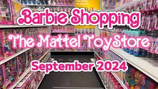 Barbie Shopping at The Mattel ToyStore | Sep 2024 | Mini Barbie Land, Holiday Barbie