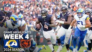 Los Angeles Rams vs. Chicago Bears | 2024 Week 4 Game Highlights