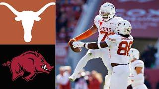 Texas vs Arkansas GAME HIGHLIGHTS, Nov 16 2024 | 2024 College Football Highlights