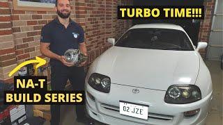 OUR 2JZ-GE TOYOTA SUPRA IS GOING TURBO (NA-T BUILD SERIES) Ep.1