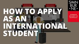 Swinburne International application tips