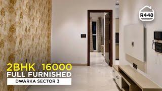 2 BHK Flat for rent in Delhi | 2 BHK Full Furnished Flat for rent in Delhi | BRS RENTALS R448