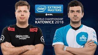 CS:GO - FaZe vs. Cloud9 [Overpass] Map 1 - Quarterfinal - IEM Katowice 2018