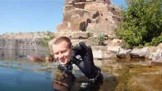 VzaGali.com.ua. Снято на GoPro "Фридайвинг Open Water 2013"