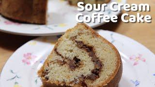 Sour Cream Coffee Cake | MOLCS Easy Recipes