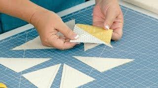 3 Ways to Make 1/2 Square Triangles