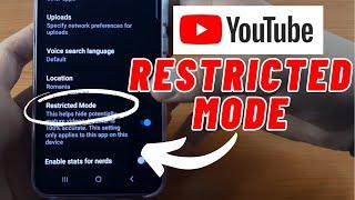 How to Disable RESTRICTED Mode on YouTube | 2024