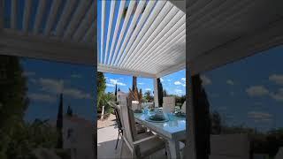 Dreamgarden - Pergola Tropea 3x3 - Montagebeispiel