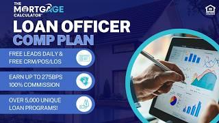 Loan Officers Get Unlimited Mortgage Leads & Free AI-Powered CRM/POS/LOS Earn up to 275BPS