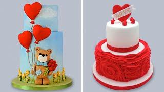 Top 30+ Cute and Easy Valentine's Cake Ideas | Amazing Chocolate Cake Decorating In The World