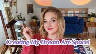 DIY Art Room Makeover  Thrifted Finds & Upcycled Magic! | STUDIO MADE