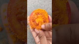 Tomato & Turmeric Face Pack Il rub this tomato on your face II #shorts #shortsfeed #trendingsong #yt