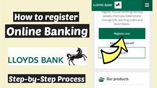 Lloyds Bank Online Banking Registeration / How to open Lloyds Bank  / Set up a Lloyds Bank account