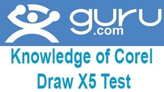 Guru Knowledge of Corel Draw X5 Exam Answers