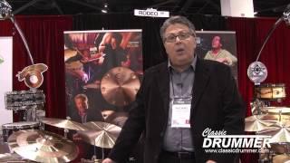 Crescent Cymbals Demo at the Winter 2014 NAMM Show by Classic Drummer