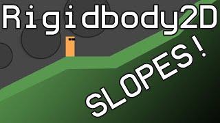 How to deal with SLOPES! in Unity 2D using built in Physics