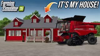 New Mods - Case Combine, My House, Harvest & Bale, & Seed Hawk! | Farming Simulator 25